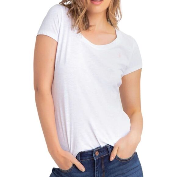 U.S. Polo Assn. Tops - U.S. Polo Association White T-Shirt
